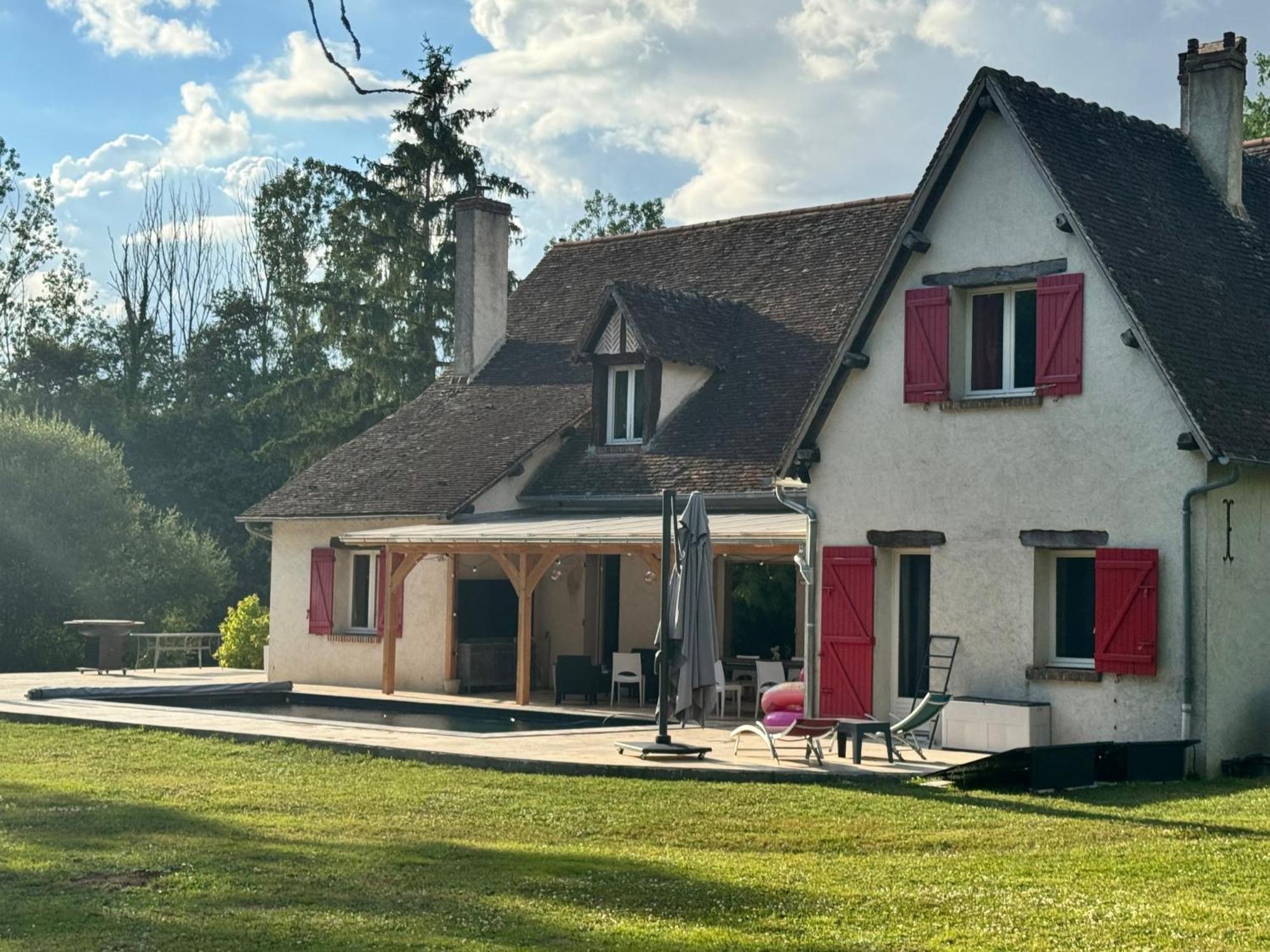 L'Etang Des 7 Le Controis-en-Sologne Exterior foto